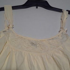 Nighty, yellow-XL(16-18)